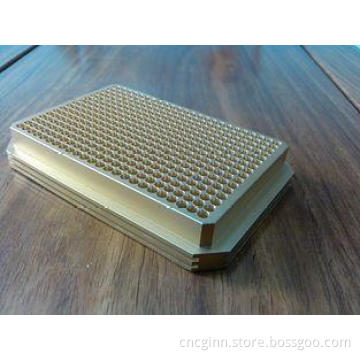 Industry Silver Plated Machinery Parts , Customizable CNC M